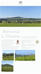 Mobile Screenshot of domaine-olivette.com